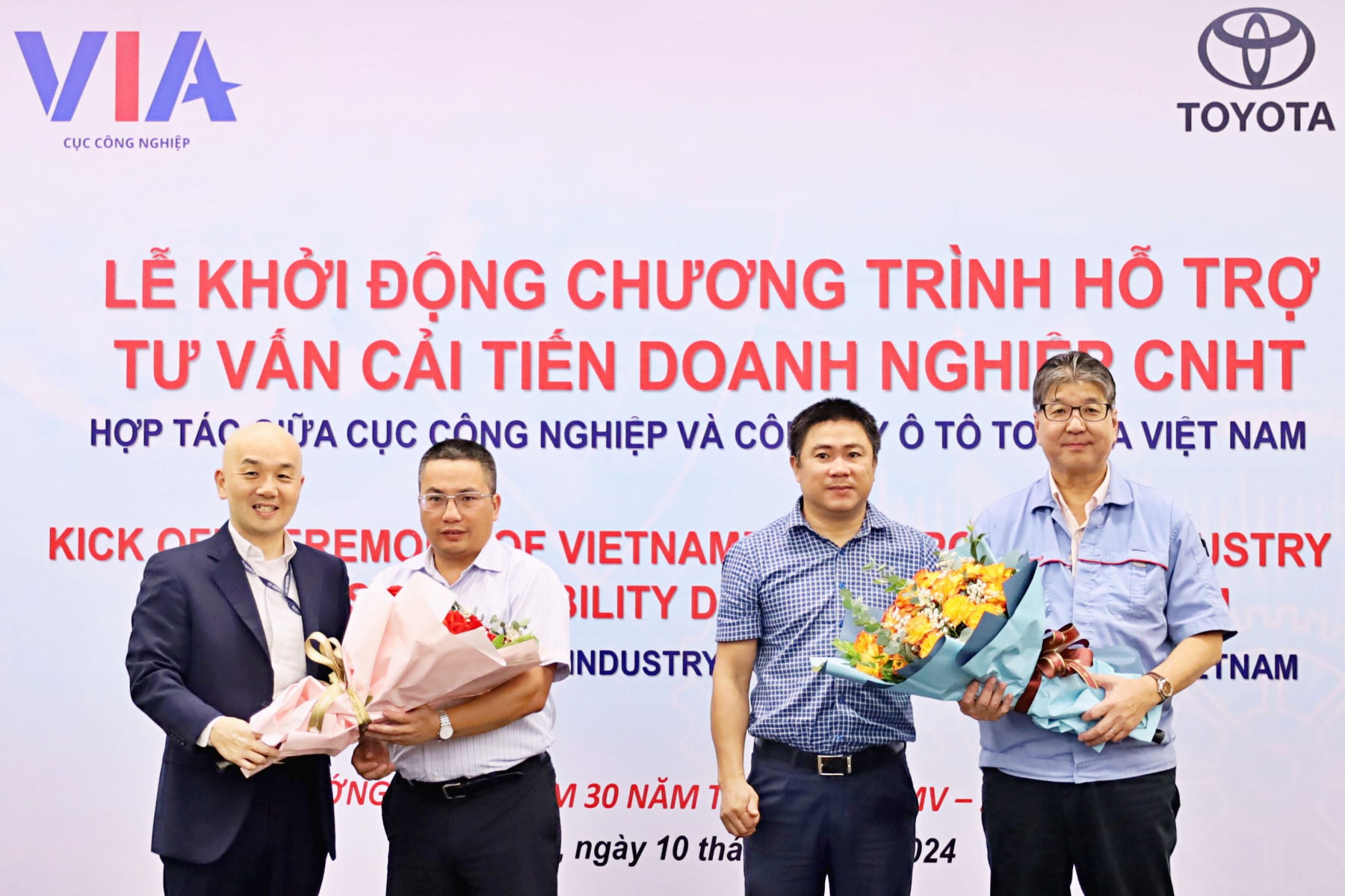 Cục Công nghiệp và Toyota hỗ trợ doanh nghiệp công nghiệp hỗ trợ