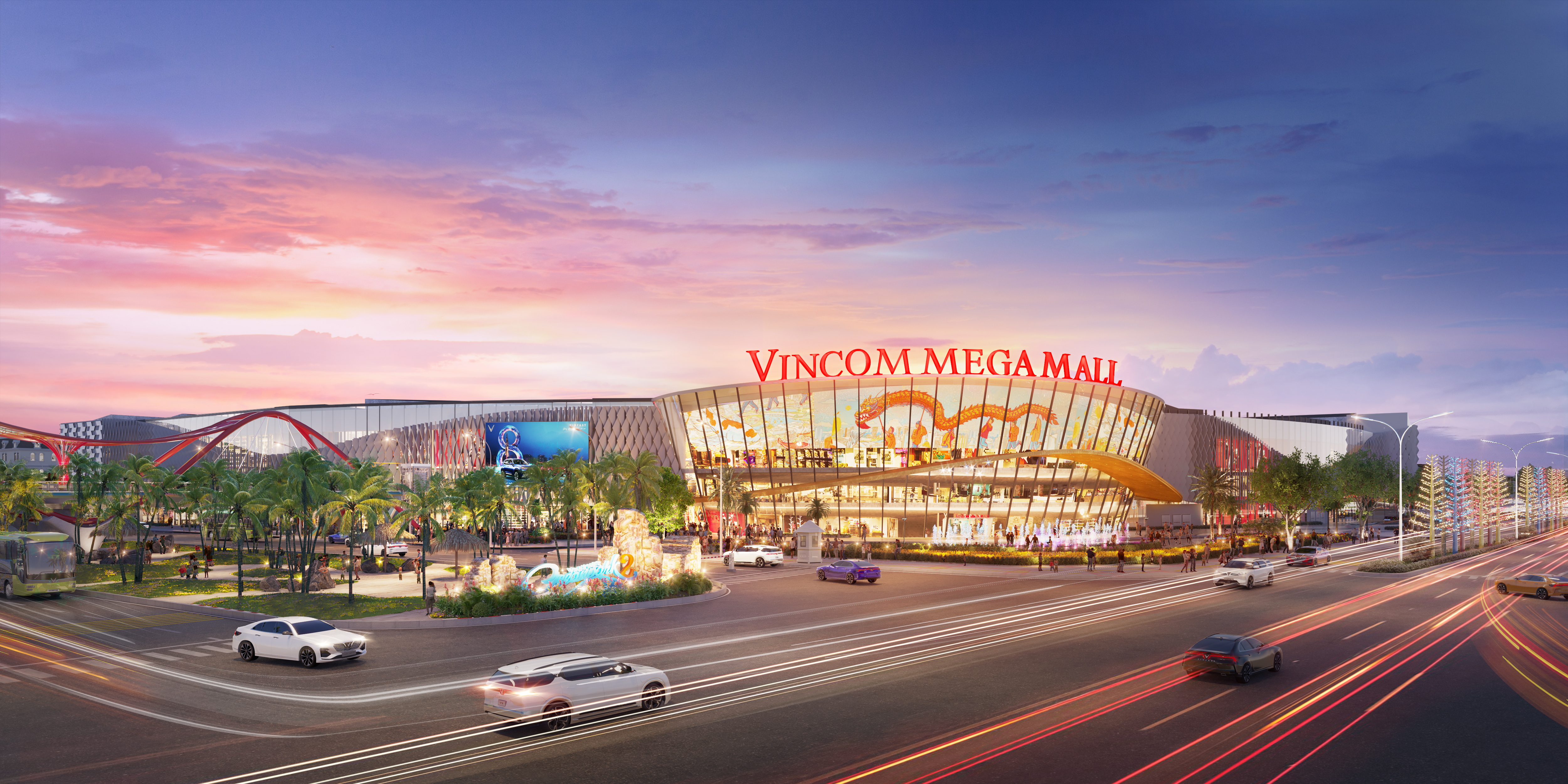 đại diện Công ty Vincom Retail tiếp tục công bố Vincom Mega Mall tiếp theo sẽ ra mắt cuối năm nay