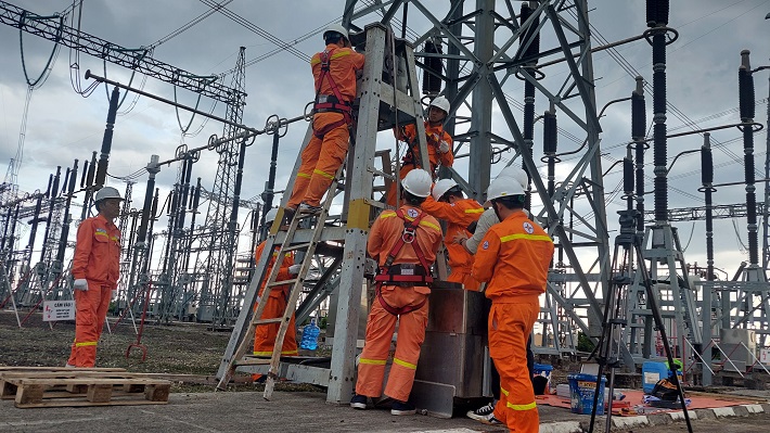 Tình huống diễn tập XLSC tại TBA 500kV Pleiku